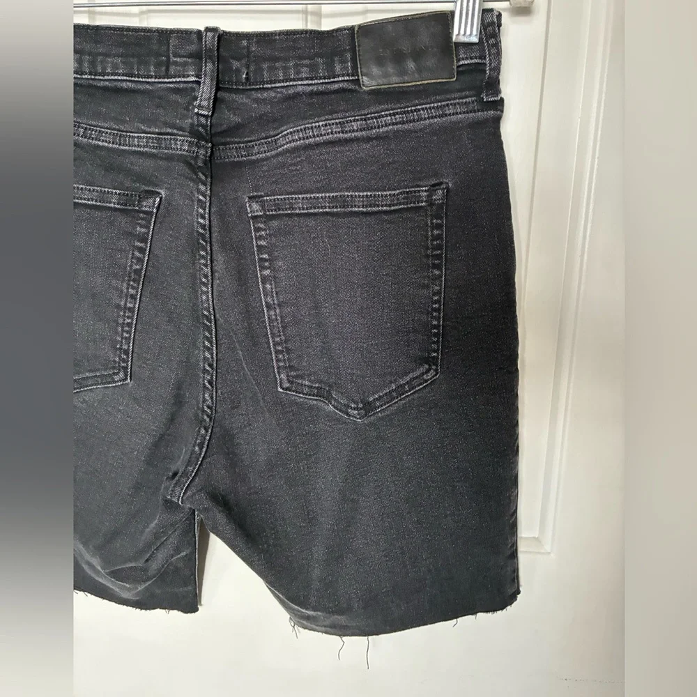 Everlane Black Denim Jean Shorts